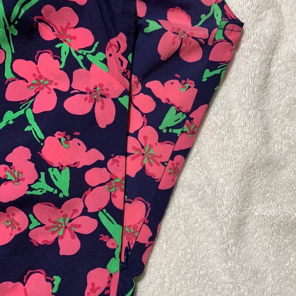 Lilly Pulitzer Allison Floral Ruffle Sleeveless Top, EU condition, size XS - Picture 6 of 10